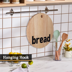 Rubberwood Bread Board