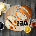 Rubberwood Bread Board