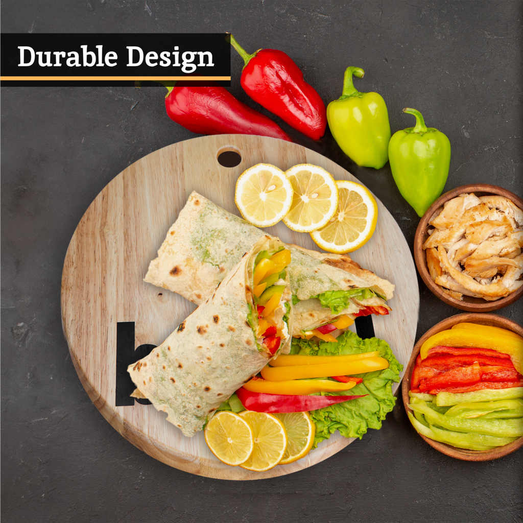 Rubberwood Bread Board