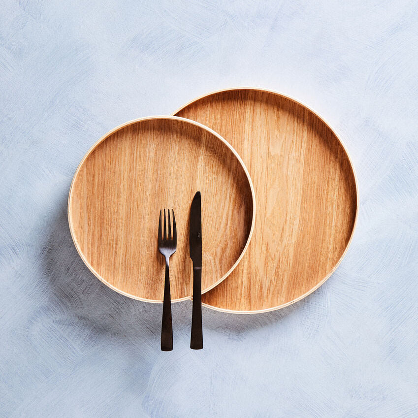 Large Natural Fir Wood Tray