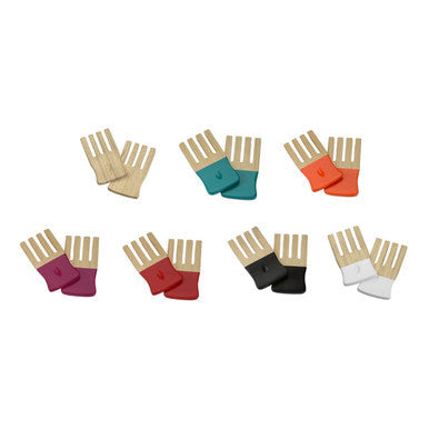 Turquoise Salad Hand Servers