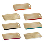 Red Rectangular Serving Tray
