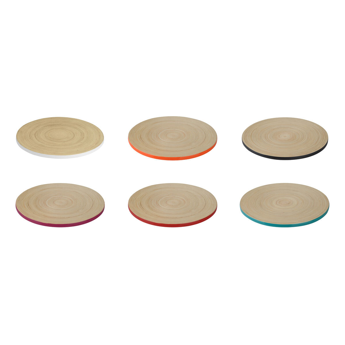 Turquoise Bamboo Charger Plate
