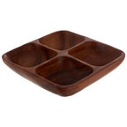 Acacia Four Section Serving Dish