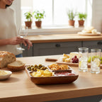 Acacia Four Section Serving Dish