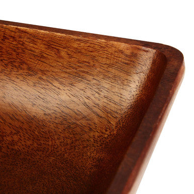 Acacia Large Square Serving Bowl