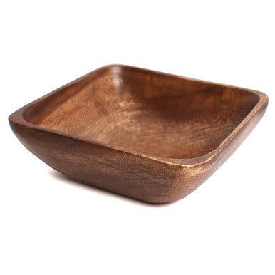 Acacia Small Square Serving Bowl