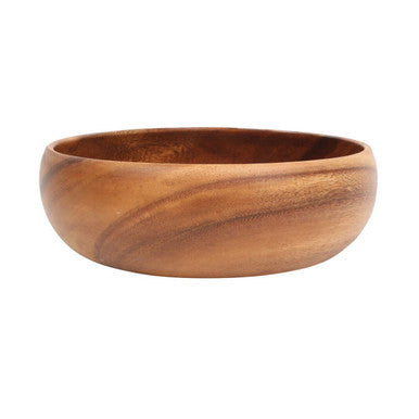 Acacia Large Round Salad Bowl