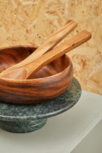 Acacia Large Round Salad Bowl