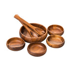 Acacia 7 Piece Salad Serving Set