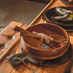 Acacia Small Salad Servers