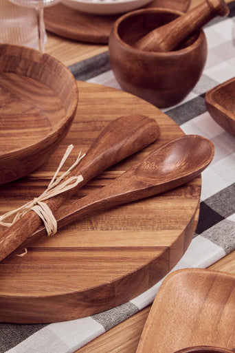 Acacia Large Salad Servers