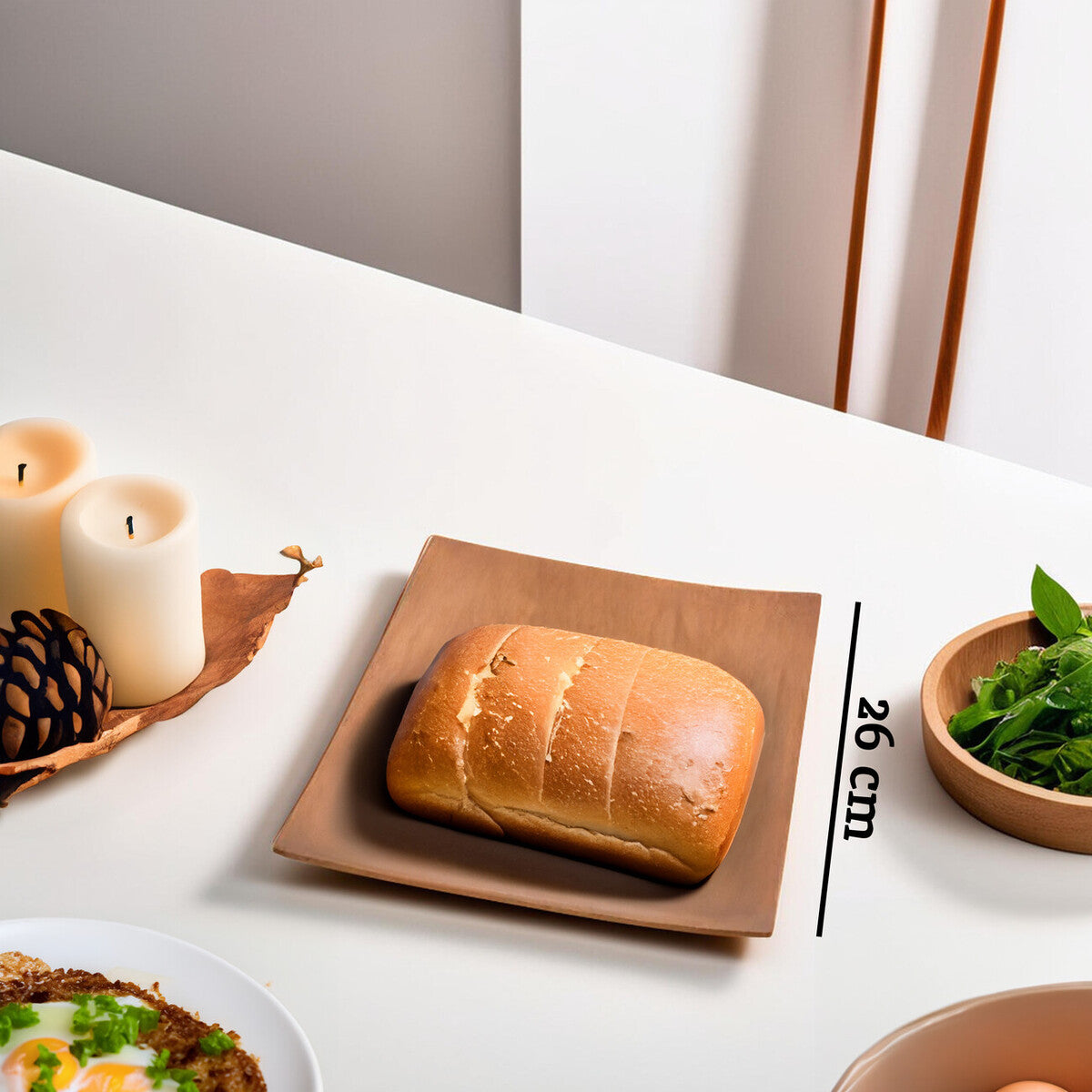 Acacia Square Serving Platter
