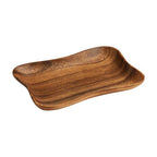Acacia Small Curved Rectangle Serving Dish