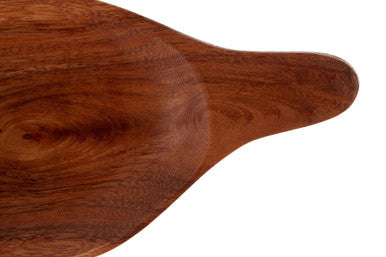 Acacia Paddle Board with Bowl Set