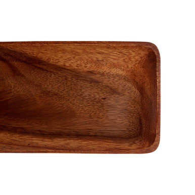 Acacia 3 Piece Serving Dish Set with Tray