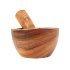 Acacia Wood Mortar and Pestle