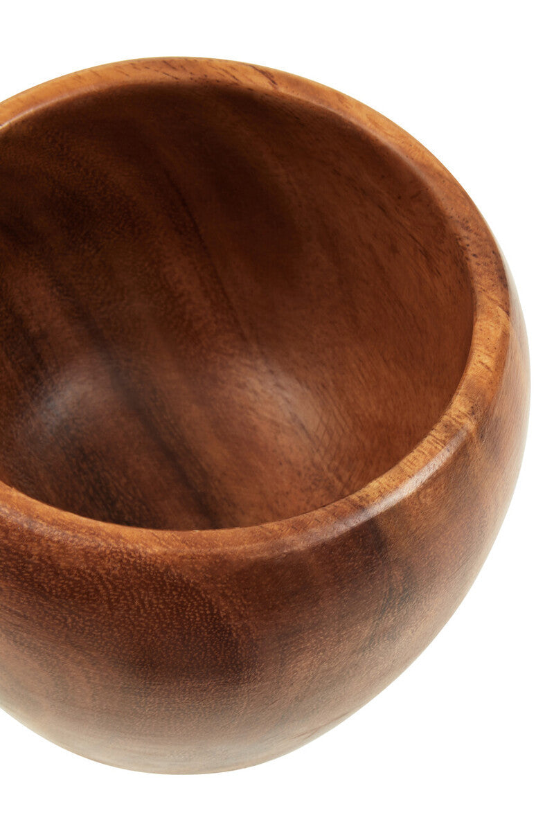 Acacia Wood Tapered Mortar and Pestle