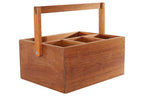 Acacia Cutlery Caddy