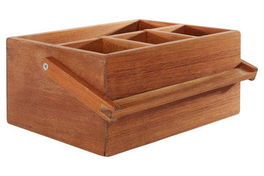 Acacia Cutlery Caddy
