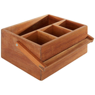 Acacia Cutlery Caddy