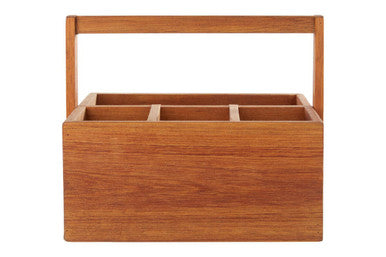 Acacia Cutlery Caddy