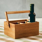 Acacia Cutlery Caddy