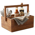 Acacia Cutlery Caddy