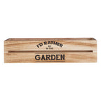 Natural Wood Planter and Herb Crate