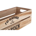 Natural Wood Planter and Herb Crate