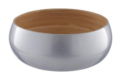 Small Silver Bamboo Bowl