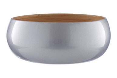 Small Silver Bamboo Bowl