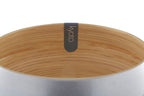 Medium Silver Bamboo Bowl