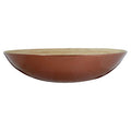 Round Rose Gold Salad Bowl