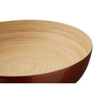 Rose Gold Salad Bowl with Raised Edges