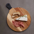 Chopping and Serving Board with Black Handle