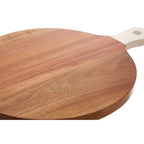Chopping and Serving Board with Cream Handle