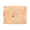 Rubberwood Pastry Board with Measurement Markings