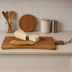 Acacia Wood Paddle Chopping and Serving Board