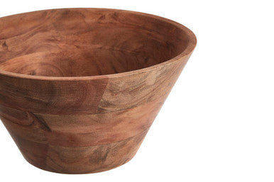 Acacia Wood Salad Bowl