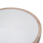 Mango Wood Round Serving Bowl