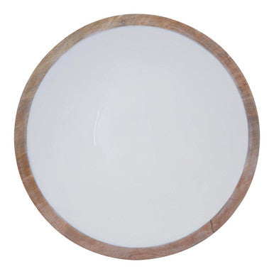 Mango Wood Medium Tapered Bowl
