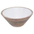 Mango Wood Medium Tapered Bowl