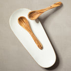 Mango Wood Small Oval Serving Dish