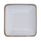 Medium Mango Wood Square Bowl