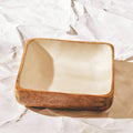 Medium Mango Wood Square Bowl