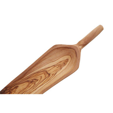 Olive Wood Curved Paddle Serving Board