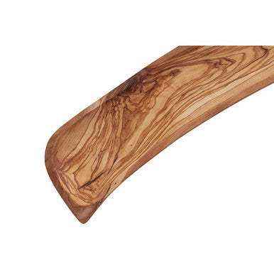 Olive Wood Curved Paddle Serving Board