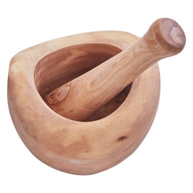 Olive Wood Mortar and Pestle