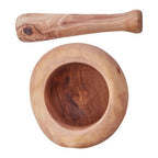Olive Wood Mortar and Pestle